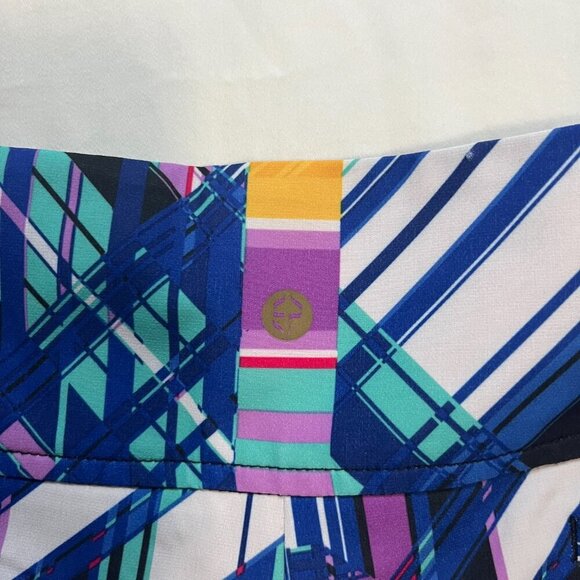 EP Sport Multi Color Geometric Pattern Casual Athletic Skort | Size 12 - Picture 7 of 7